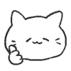 Telegram emoji «Funya cat» 👍