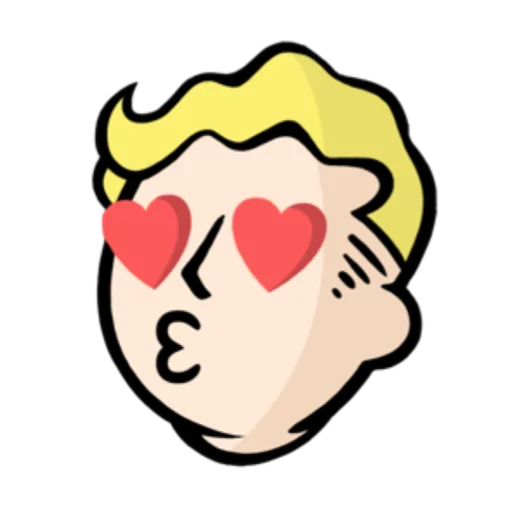 Fallout emoji stiker 😘