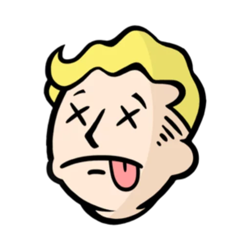Telegram stiker «Fallout emoji» 