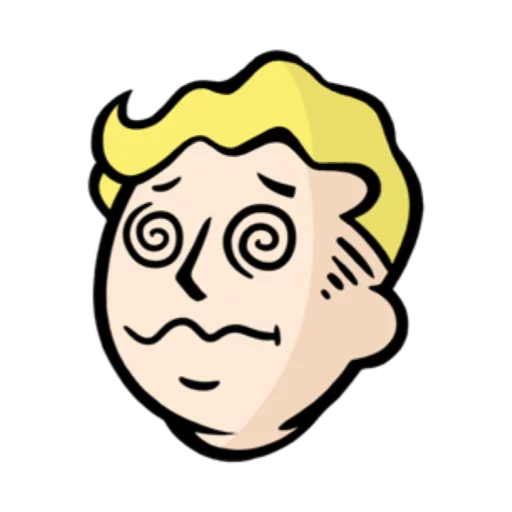 Стикер Fallout emoji 🤢
