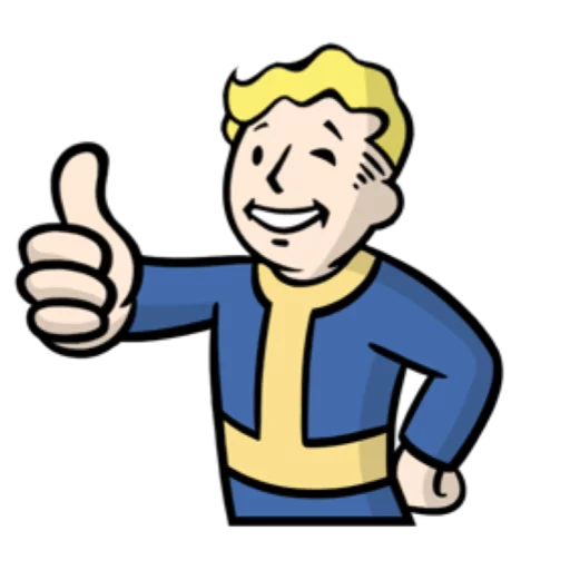 Стикер Fallout emoji 👍