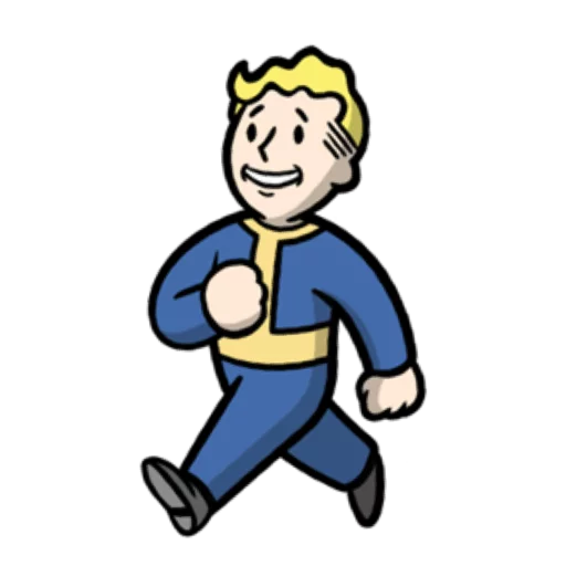 Стикер Fallout emoji 🚶‍♂️