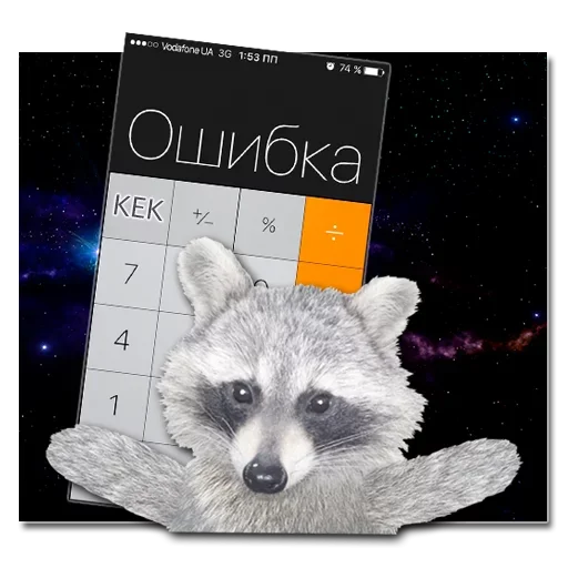 Емодзі famous racoon ?