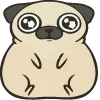 Telegram emoji «fat animals» 🐶