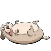 Telegram emoji «fat animals» 🐶