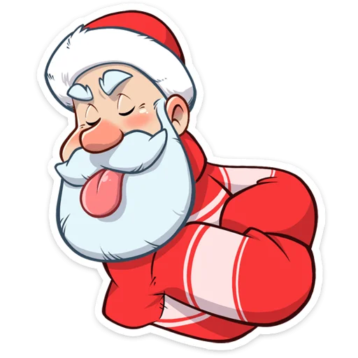 Telegram Sticker «Дедушка Мороз» 😛