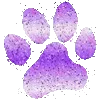 Purple | Фиолетовый emoji 🐾