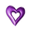 Емодзі purple 💟