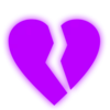 purple emoji 💔