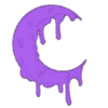 Емодзі purple 🌙