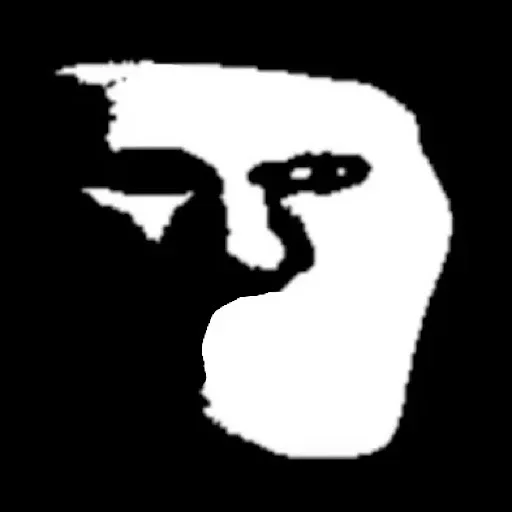 Telegram stiker «TrollFace» 🧠