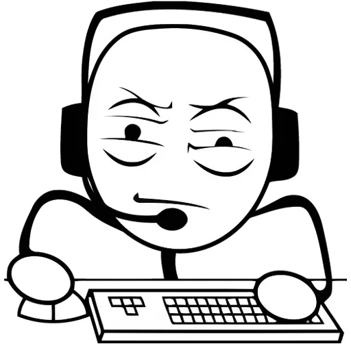 Telegram stiker «Desk / meme faces» 🤔