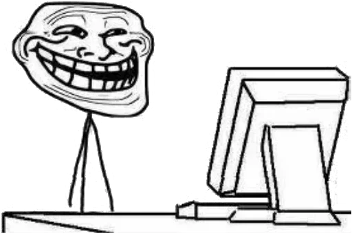 Стікер Telegram «Desk / meme faces» 😏