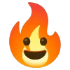 fire 1 emoji 😃