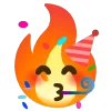 fire 1 emoji 🥳