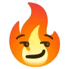fire 1 emoji 😏