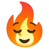fire 1 emoji 😌
