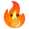 fire 1 emoji 🫢