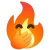 fire 1 emoji 🫢