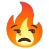 fire 1 emoji 😒