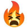 fire 1 emoji 😫
