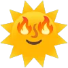 fire 1 emoji 🌞
