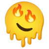 fire 1 emoji 🫠