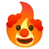 fire 1 emoji 🤡