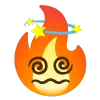 fire 1 emoji 😵‍💫