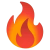 fire 1 emoji 🔥