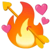 fire 1 emoji 💘