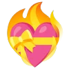 fire 1 emoji 💝