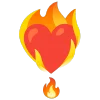 fire 1 emoji ❣️