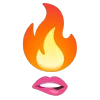 fire 1 emoji 🫦