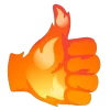 fire 1 emoji 👍