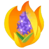 fire 1 emoji 🪻