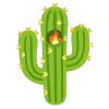 fire 1 emoji 🌵