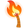 fire 1 emoji 🌴