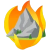 Telegram emoji «fire 1» ⛰