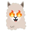 fire 2 emoji 🦙