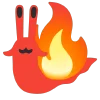 fire 2 emoji 🐌