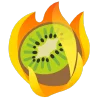 Telegram emoji «fire 2» 🥝