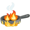 Telegram emoji «fire 2 » 🍳