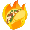 fire 2 emoji 🌮