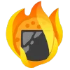 fire 2 emoji 🍘