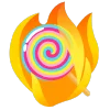 fire 2 emoji 🍭