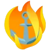 fire 2 emoji ⚓️