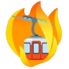 fire 2 emoji 🚡