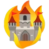 fire 2 emoji 🏰