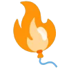 fire 3  emoji 🎈